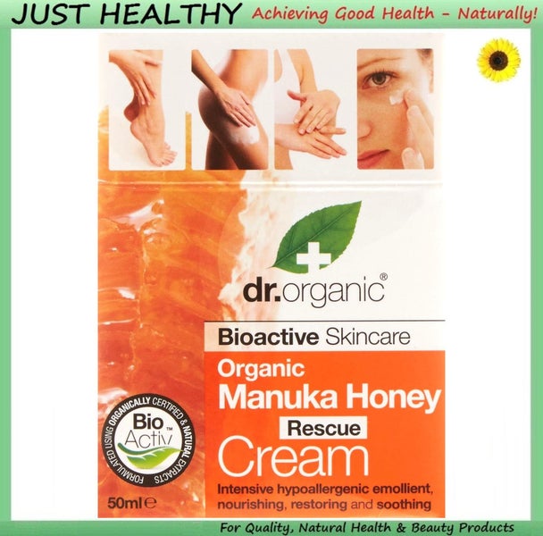 RESCUE CREAM - ORGANIC MANUKA HONEY - BIOACTIVE Carousel 1