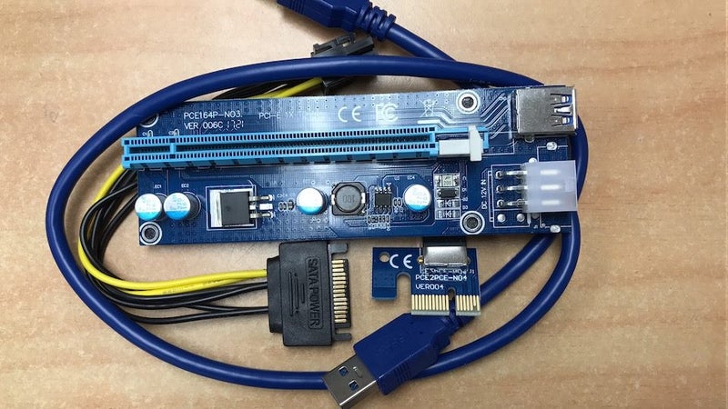PCI express riser kit Carousel 1