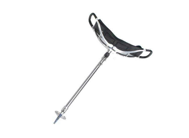 Shooting Stick Black Leather MODEL Carousel 1