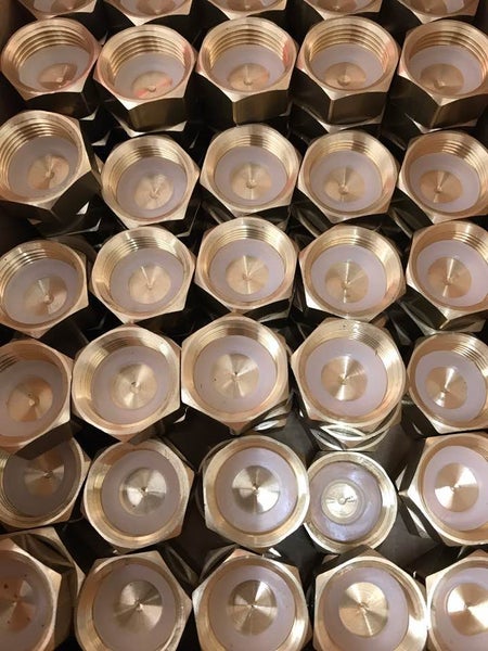 3/4" Brass Female End Cap X5 Carousel 1