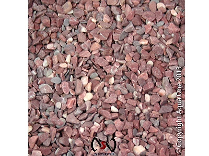 Aqua One Gravel Natural Ruby Red 2kg Carousel 1