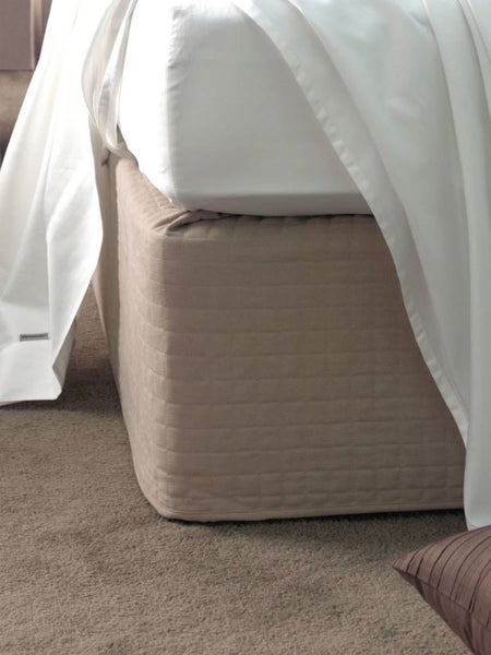 Valance - Suede Quilted (Bedwrap) - Single Bed LINEN Carousel 1