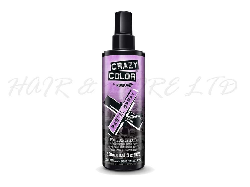Crazy Color Temporary Colour Pastel Spray 250ml - Lavender, Brand New!! Carousel 1