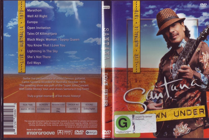 Santana - Down Under Carousel 1