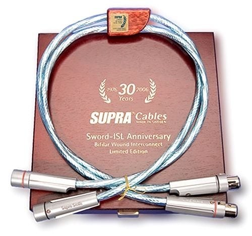 SUPRA SWORD IXLR BALANCED INTERCONNECT 2 Mtr PAIR - HI FI EDITOR'S CHOICE Carousel 1