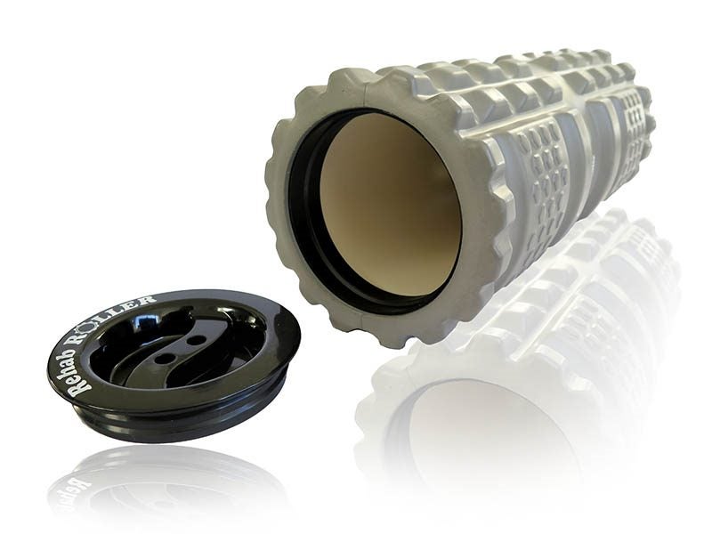 Rehab Foam Roller 33cm Silver Carousel 3
