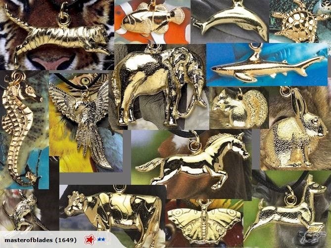 Animal Pewter Pendants - You Choose* Carousel 3