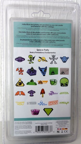 Cricut Cartridge - Space Party - 20-01074 Carousel 2