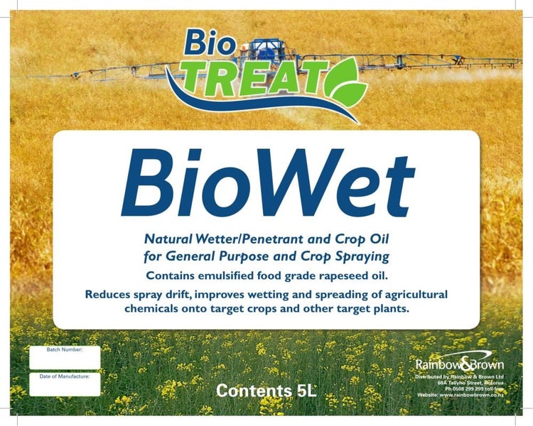 BIOWET - Natural Wetter, Penetrant and Crop Oil Carousel 2