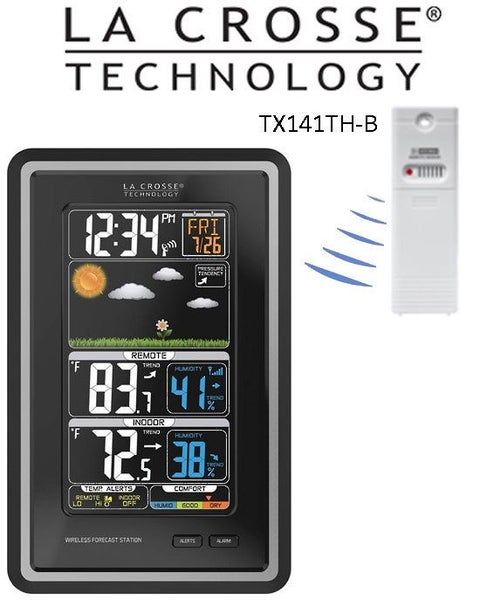 308-1425C LA CROSSE FORECAST COLOUR STATION WITH TEMP ALERTS Carousel 1