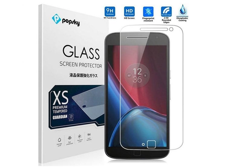 Moto G4 PLUS Tempered Glass Screen Protector G4 Screen saver Carousel 1