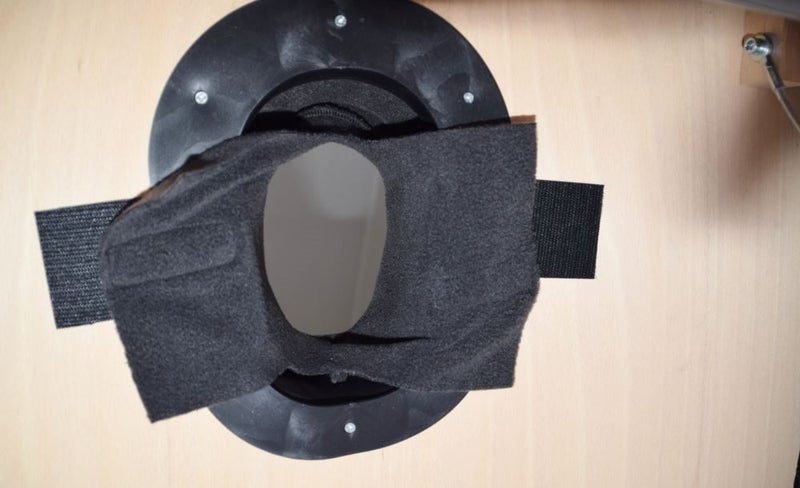 Facehole Drape with insert for Massage Table Carousel 2
