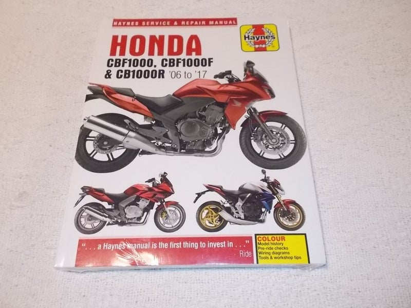 Repair Manual For 2017 Cb1000r