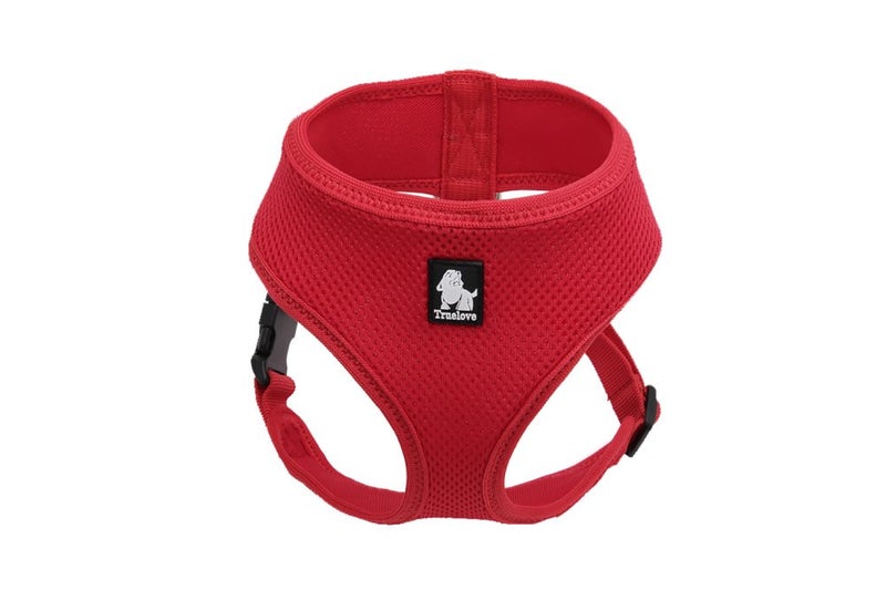 Dog Harness Soft Mesh - Red - XL Carousel 1