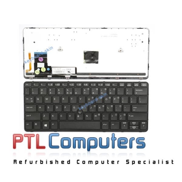 **Free Shipping** HP EliteBook 820 G1 G2 Back-light Keyboard 735502-B31 Carousel 1