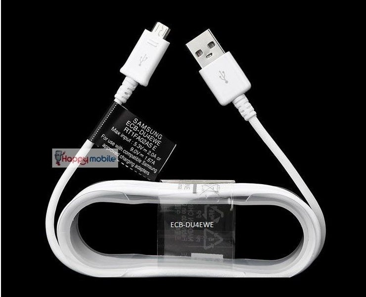 Genuine Samsung Micro usb Cable AFC ECB-DU4AWE Note TAB A01 A02 A03 A10 S7 S6 S5 Carousel 2