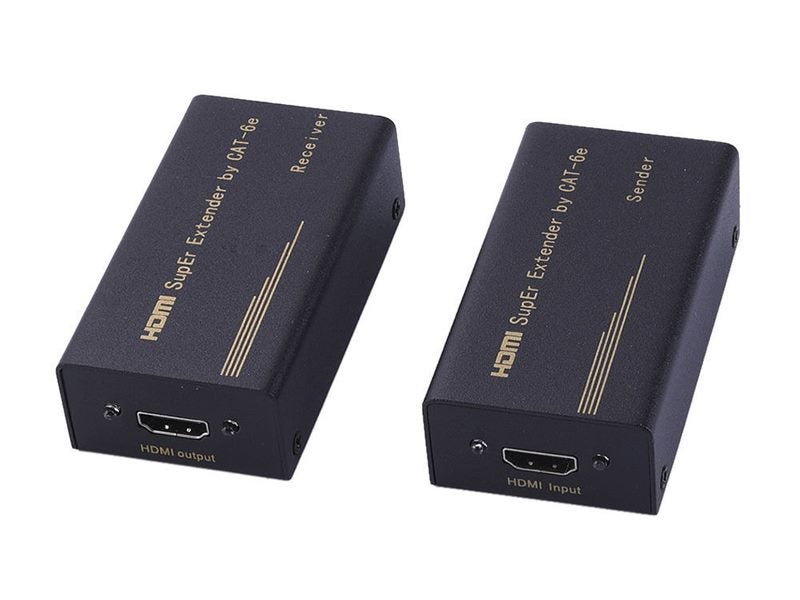Full HD 1080P HDMI Extender Converter 60M Single Net Cable Video Audio Over CAT6 Carousel 3