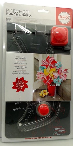 WeR Memory Keepers - Pin Wheel Punch Board Set (inc attachments) WR71345-6-SetA Carousel 1