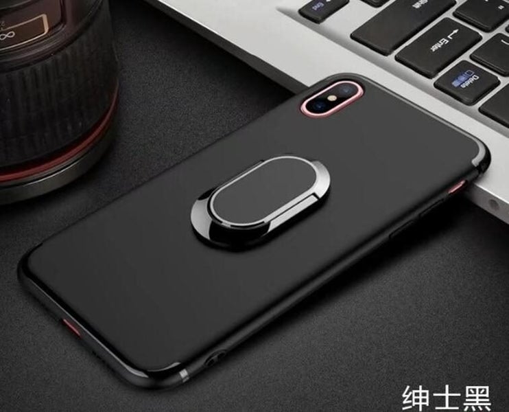 Iphone XS Case Heavy Duty Ring Rotate Kickstand Case Cover Carousel 1