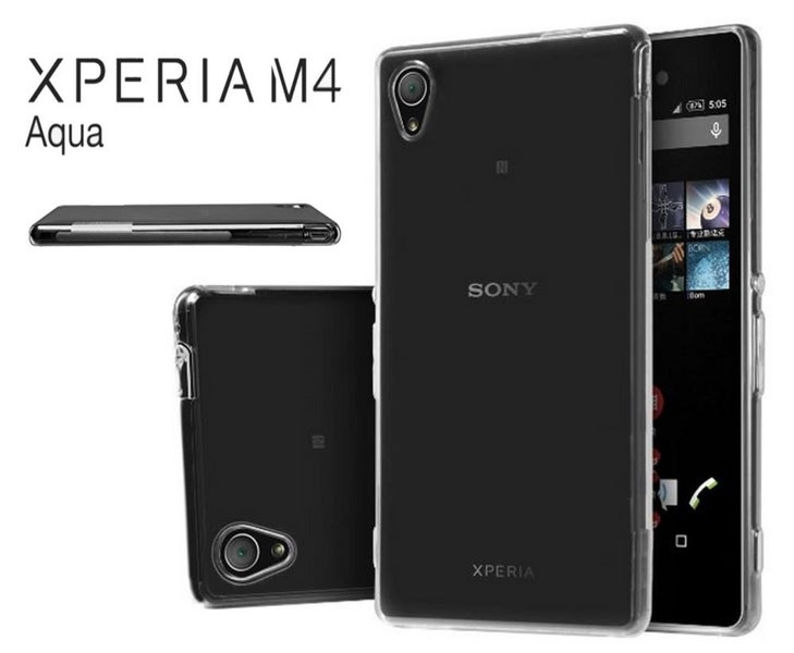 Sony Xperia M4 Aqua Case Clear Gel Ultra Thin Carousel 1