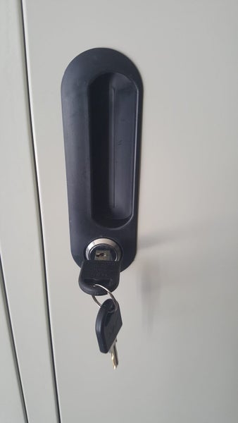*brand new* 12 bay staff locker--Grey Carousel 2