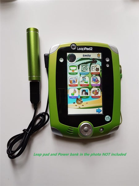 ==Boost with PC / Power bank== LeapFrog LeapPad / LeapPad 2 USB power cable Carousel 1