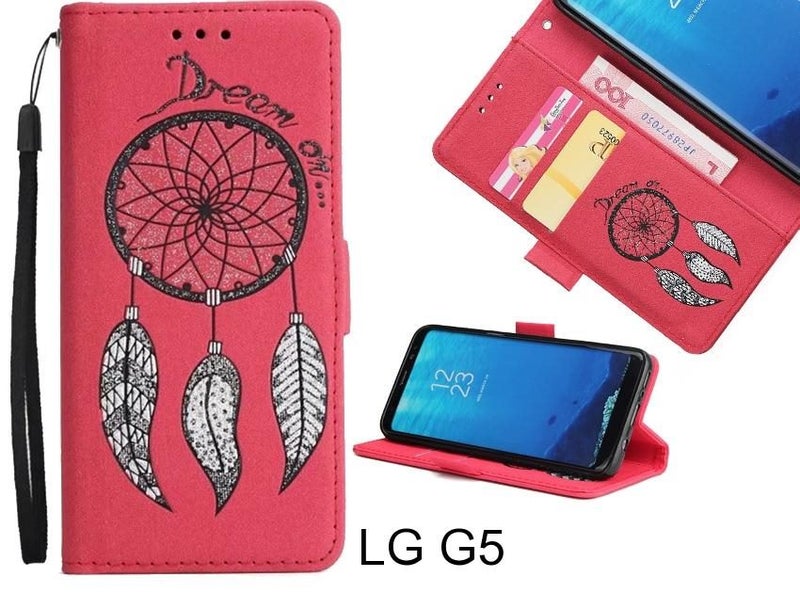 LG G5 case Dream Cather Leather Wallet cover case Carousel 1