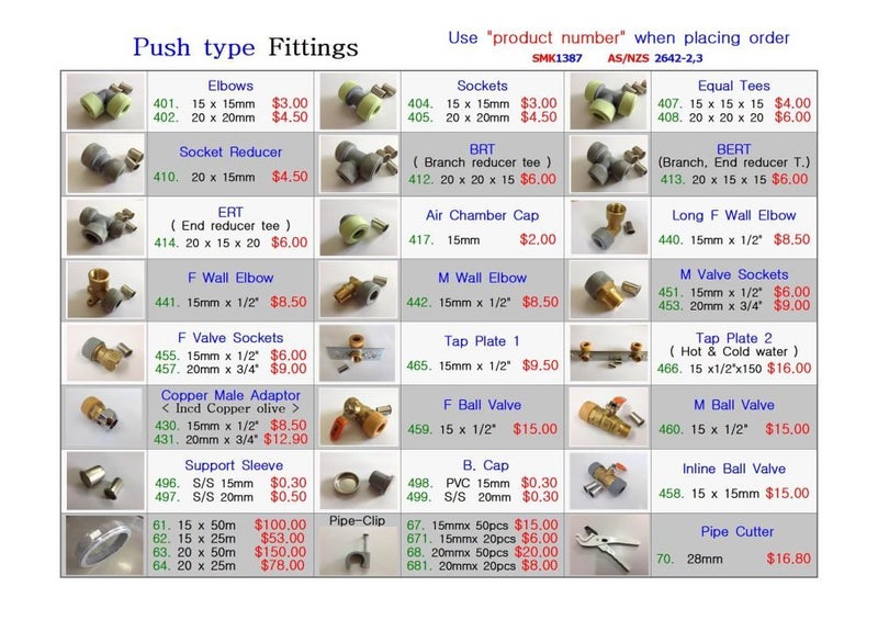 Push fittings-15mm Elbow Carousel 2