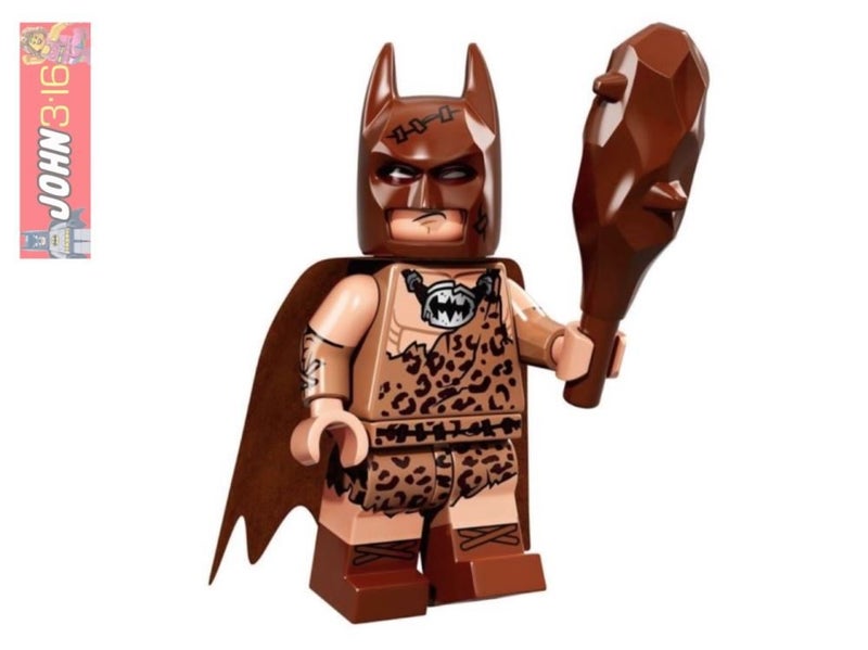 AWESOME LEGO BATMAN MOVIE COLLECTIBLE MINIFIGURE - CLAN OF THE CAVE BATMAN Carousel 1