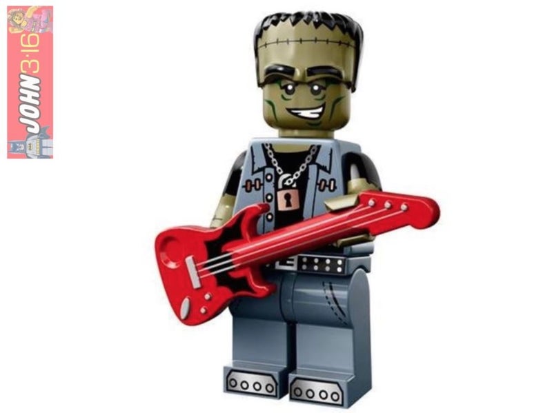FUNKY LEGO COLLECTIBLE MINIFIGURE SERIES 14 MONSTER ROCKER Carousel 1