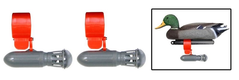 2x Clip On Decoy Motors 3000rpm Outdoor Outfitters Carousel 1