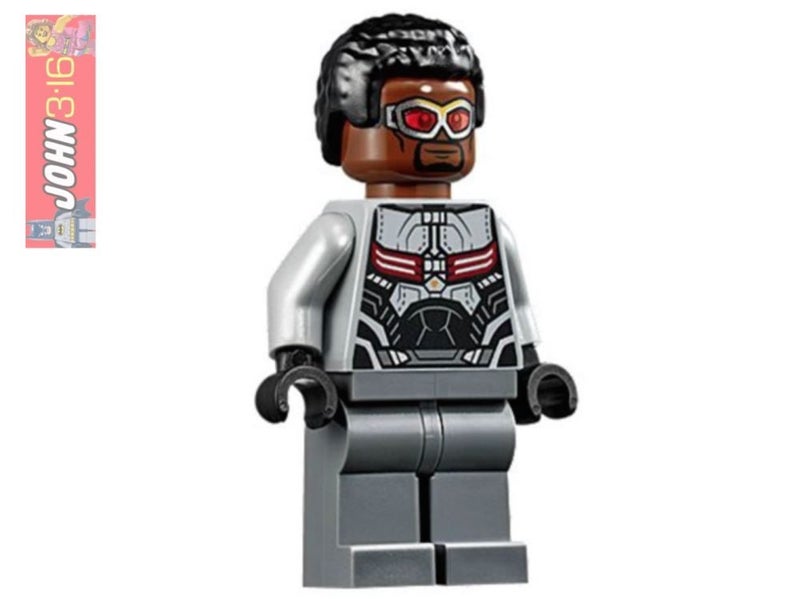 AWESOME SUPER HEROES LEGO MINIFIG - FALCON + BONUS Carousel 3