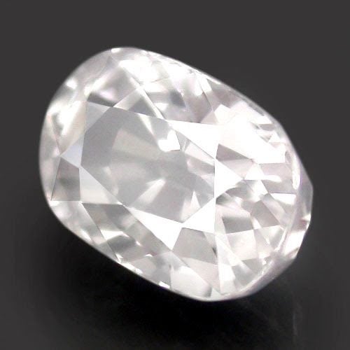 3.48CT DAZZLING HUGE 100% NATURAL DIAMOND WHITE ZIRCON Carousel 2