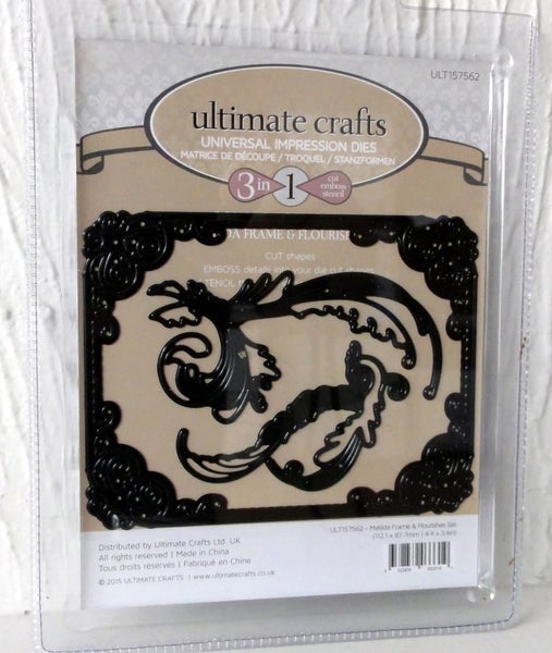 Ultimate Crafts Ooh La La Die Collection Matilda Frame & Florish Set ULT157562 Carousel 1