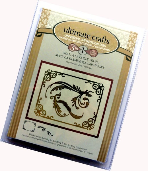 Ultimate Crafts Ooh La La Die Collection Matilda Frame & Florish Set ULT157562 Carousel 2
