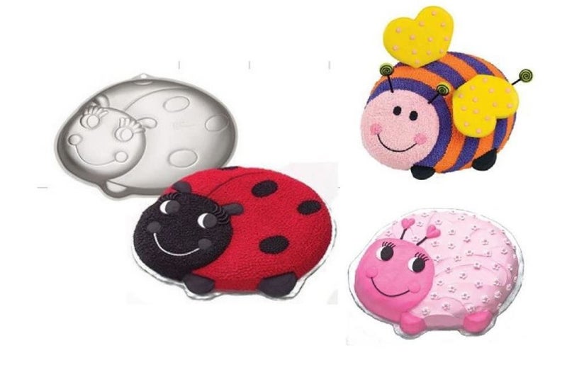 3D ladybug shape cake pan baking mold Carousel 1