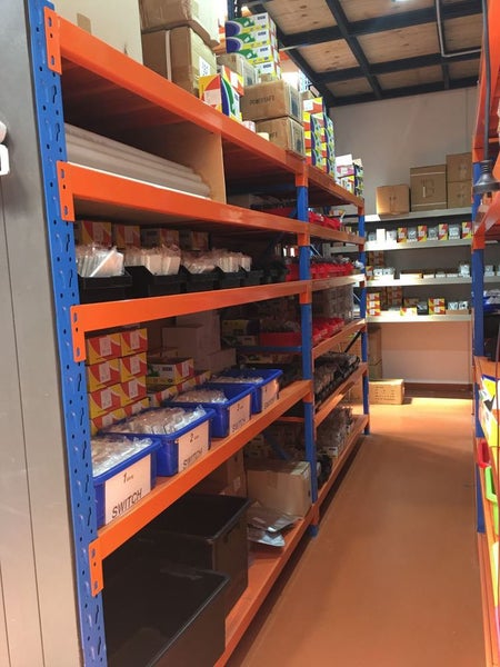 3t Industrial Steel Shelving 3.93L x 2.5H x 0.6D Carousel 1