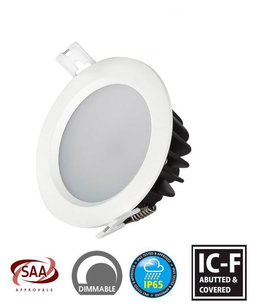 12w Led Downlight Ip65 Rated Great For Bathrooms And Outdoor 12w Led Downlight Ip65 Rated Great For Bathrooms And Outdoor Dimmable Trade Me
