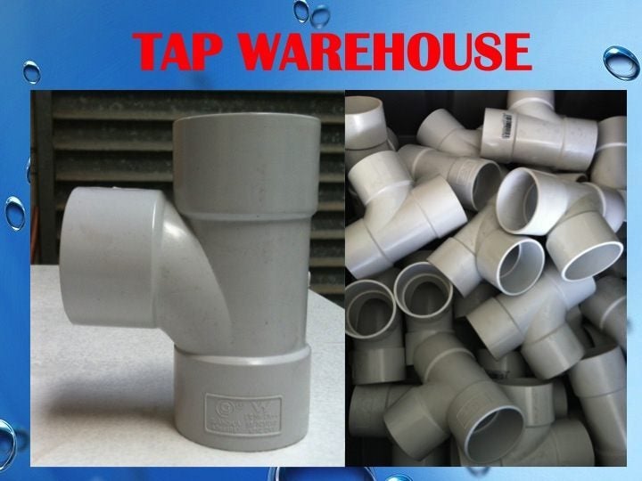 Tapwarehouse 40 mm 88° F PVC DWV Plain Junction Carousel 1