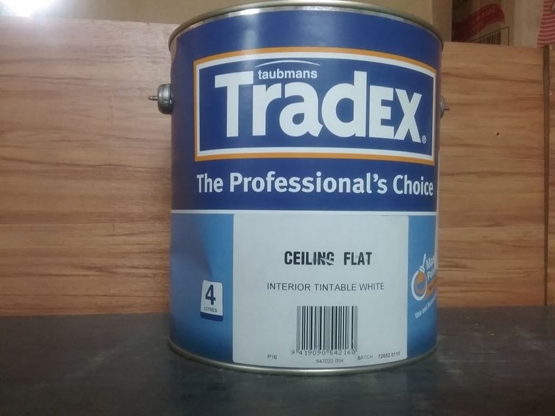 Taubmans Tradex Ceiling Flat Interior Water Base Paint 15 Trade Me