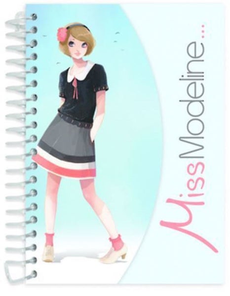 Miss Modeline A6 Notepad and Design Book (Alex) Carousel 1