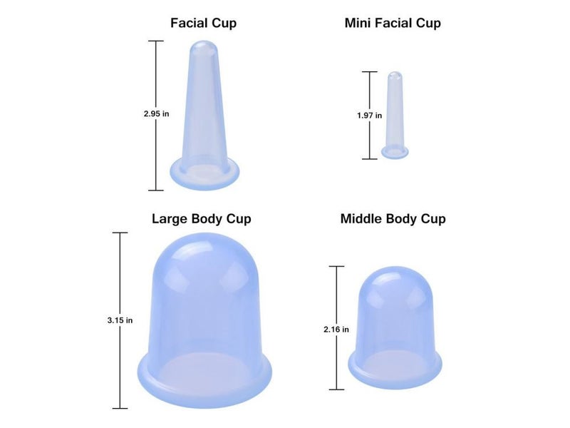 Vacuum Silicone Massage Cups Set with Carry Bag Carousel 2