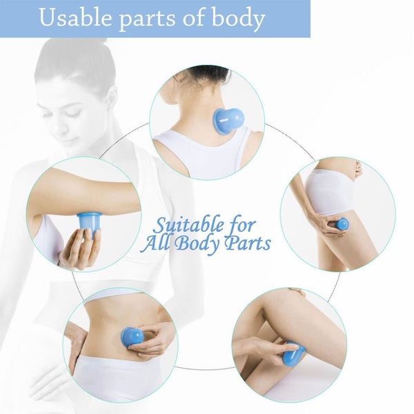 Vacuum Silicone Massage Cups Set with Carry Bag Carousel 6