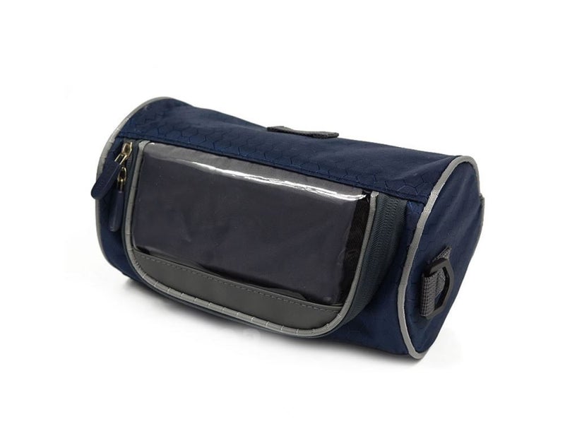 Bike Handlebar Bag - Cycling Portable Front Handlebar Bag with Transparent Pouch Carousel 15