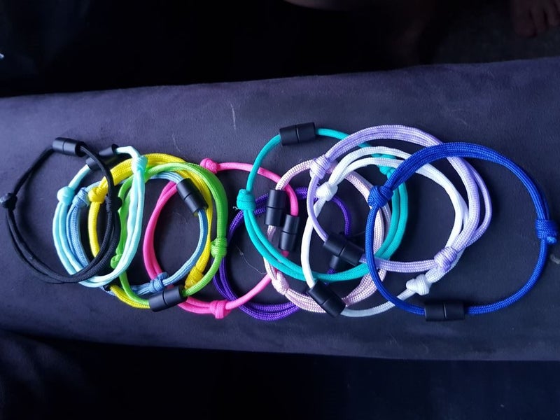 Deluxe Paracord Collars Regular size. 12 per set Carousel 2