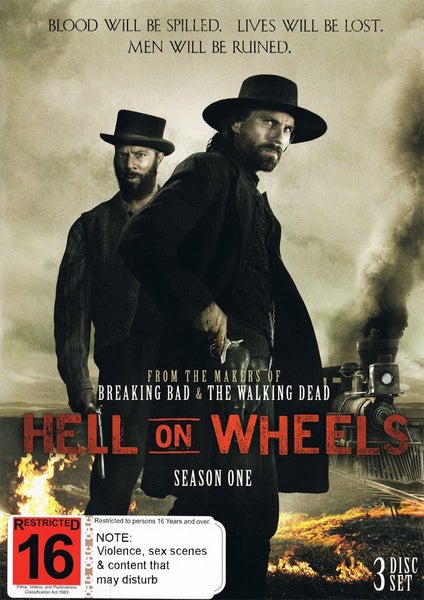 HELL ON WHEELS - SEASON ONE (3DVD) Carousel 1