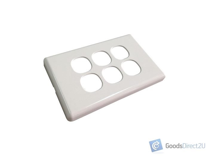 Mech Insert Blank Plate - 6 Gang - JAJ Carousel 1