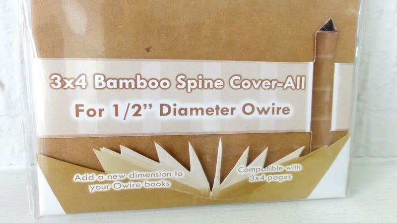 Zutter Products Zutter Bamboo Spine Cover-All Album Cover Kraft 3"x4" ZUT-2829 Carousel 2