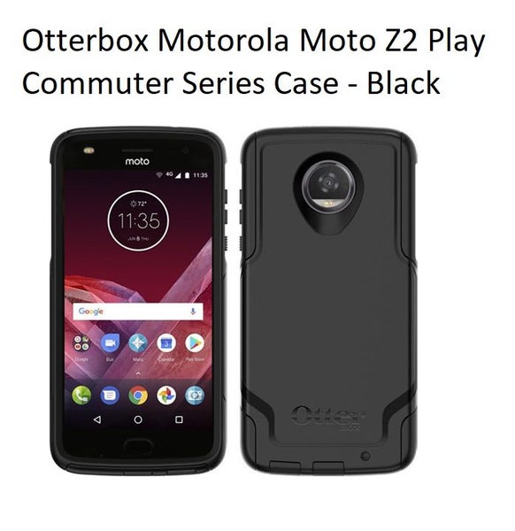 Otterbox Motorola Moto Z2 Play Commuter Series Case - Black Carousel 1