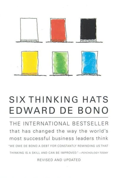 Six Thinking Hats An Essential Approach To Business Management Edward De Bono Trade Me Six Thinking Hats An Essential Approach To Business Management Edward De Bono Trade Me